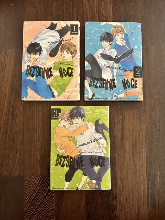 BEZSENNE NOCE - tomy 1-3