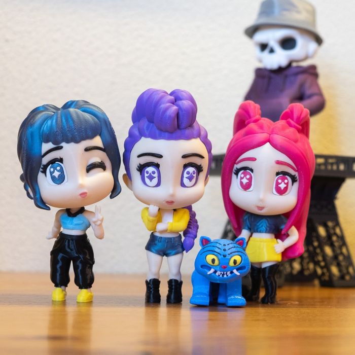 Фігурки кейпоп - мисливці на демонів, kpop demon hunters, derpy