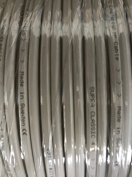 Акустический кабель SUPRA CLASSIC 2X1.6/2X4.0/2X6.0/2X2.5mm