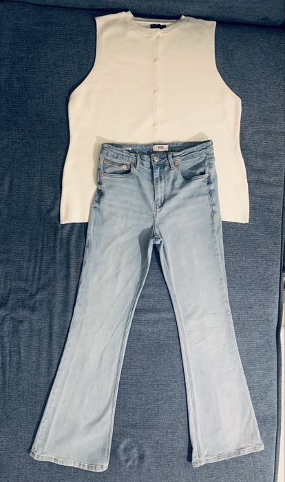 Spodnie dzwony damskie Diesel rozmiar L