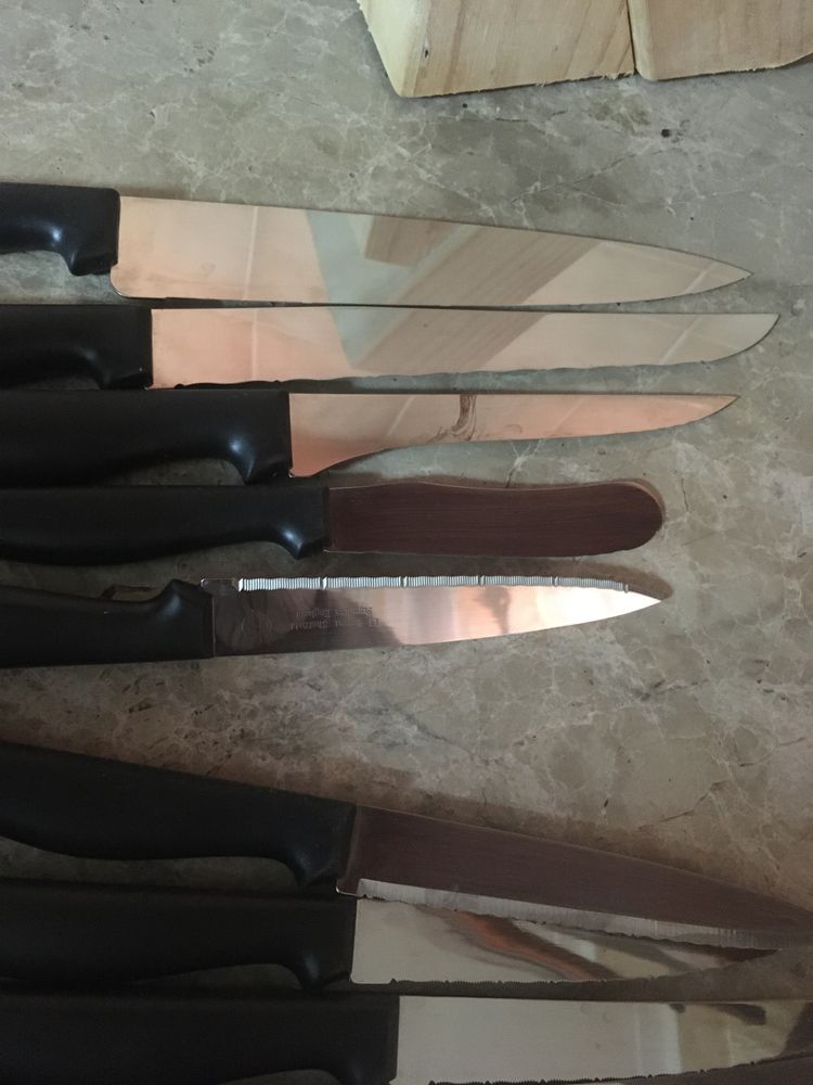 Conjunto facas com suporte novo