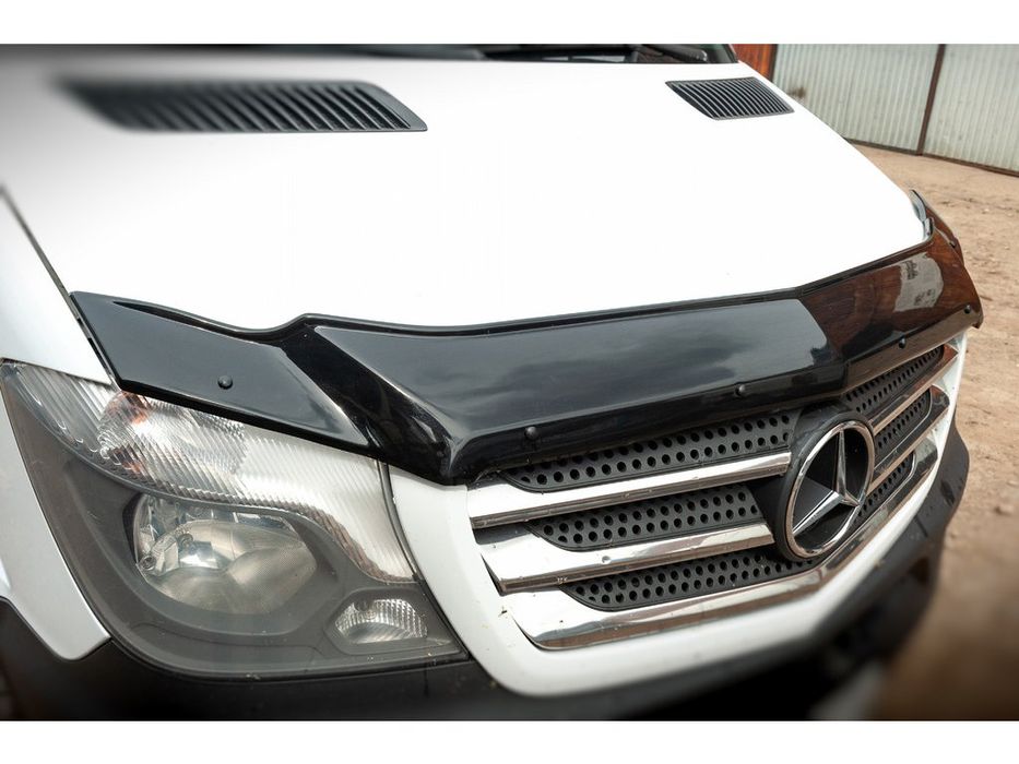 Mercedes Sprinter W906 2013-2017 Дефлектор капота (мухобойка) EuroCap