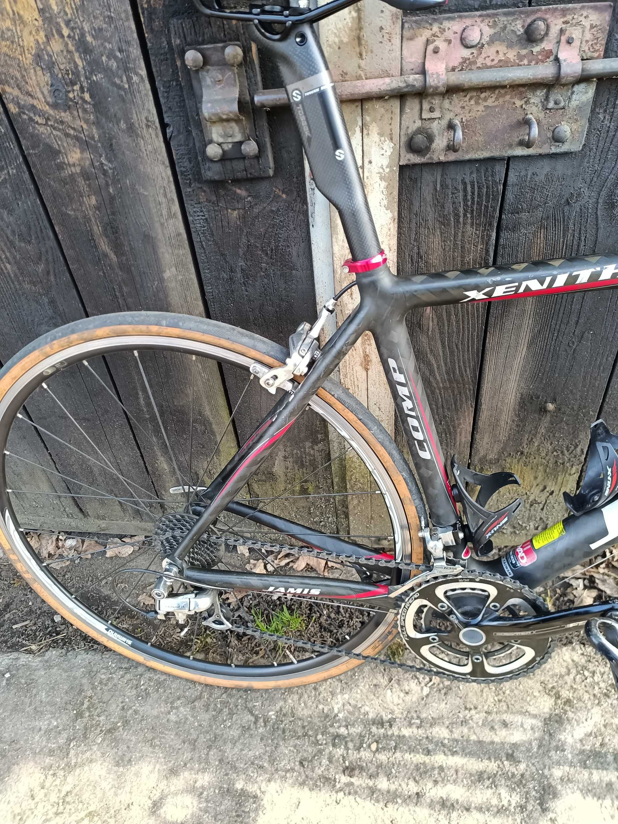 Rower szosowy,kolarzówka karbonowy,lekki,rama 54 Ultegra
