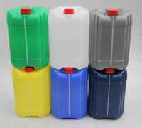 Kanister plastikowy nowy 20l kolory , na paliwo, wodę, płyny - wysyłka