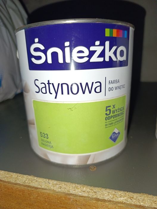 Farba śnieżka 2.5l