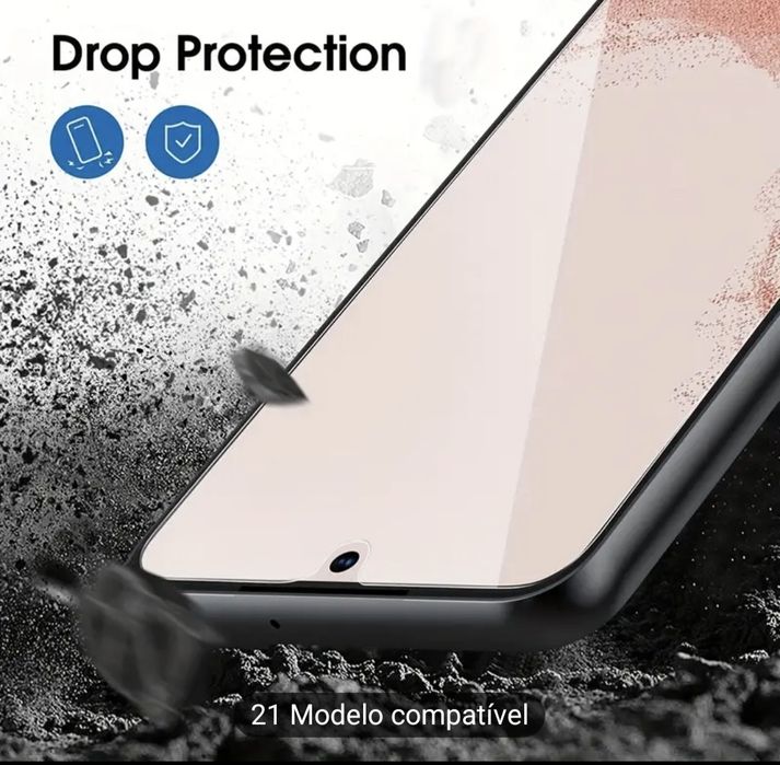 Protetor de Tela de Vidro Temperado para Samsung
