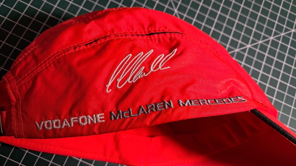 McLaren Mercedes Formuła 1 Lewis Hamilton Alonso czapka z daszkiem