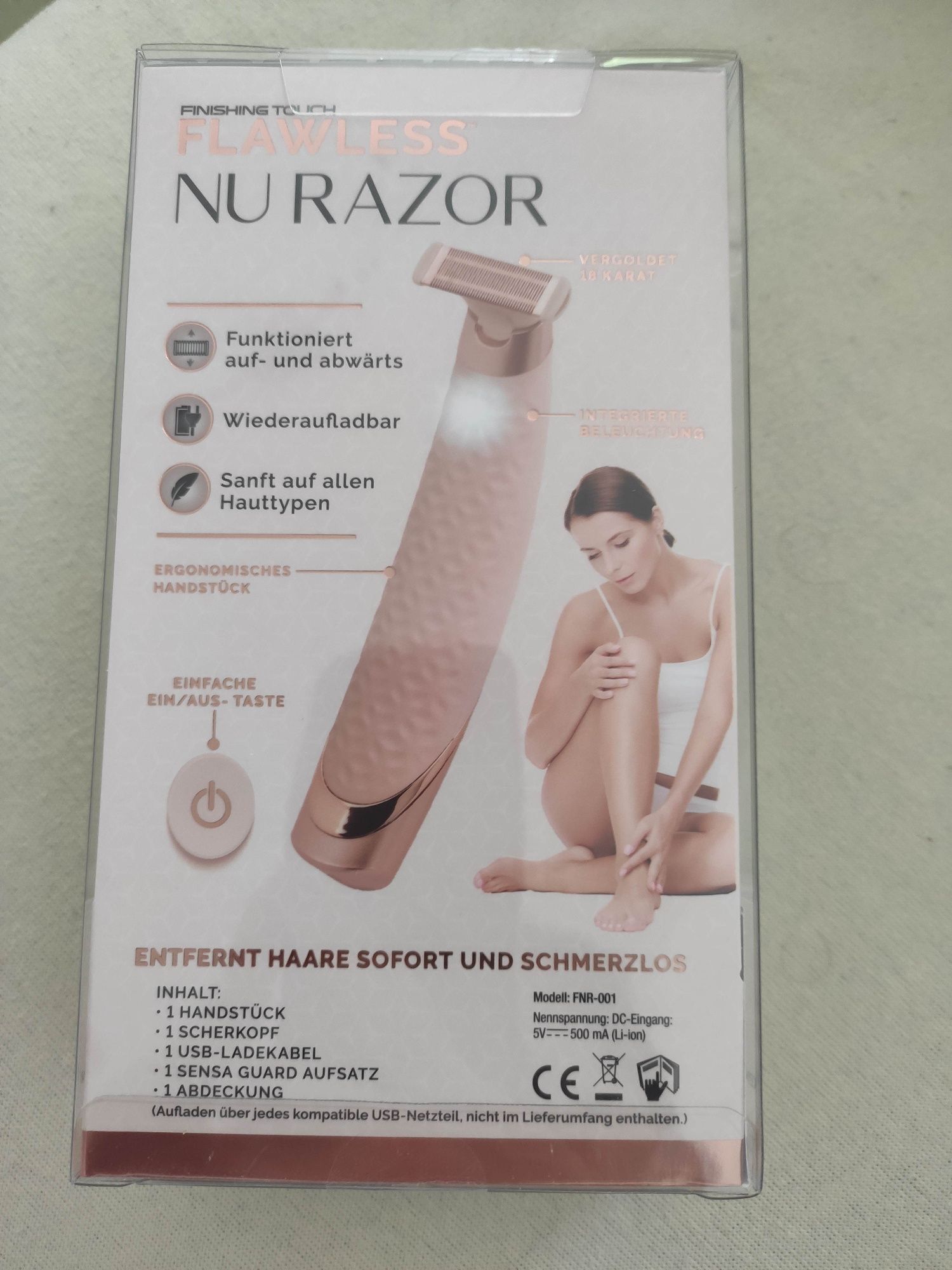 Електробритва жіноча Finishing Touch Flawless Nu Razor