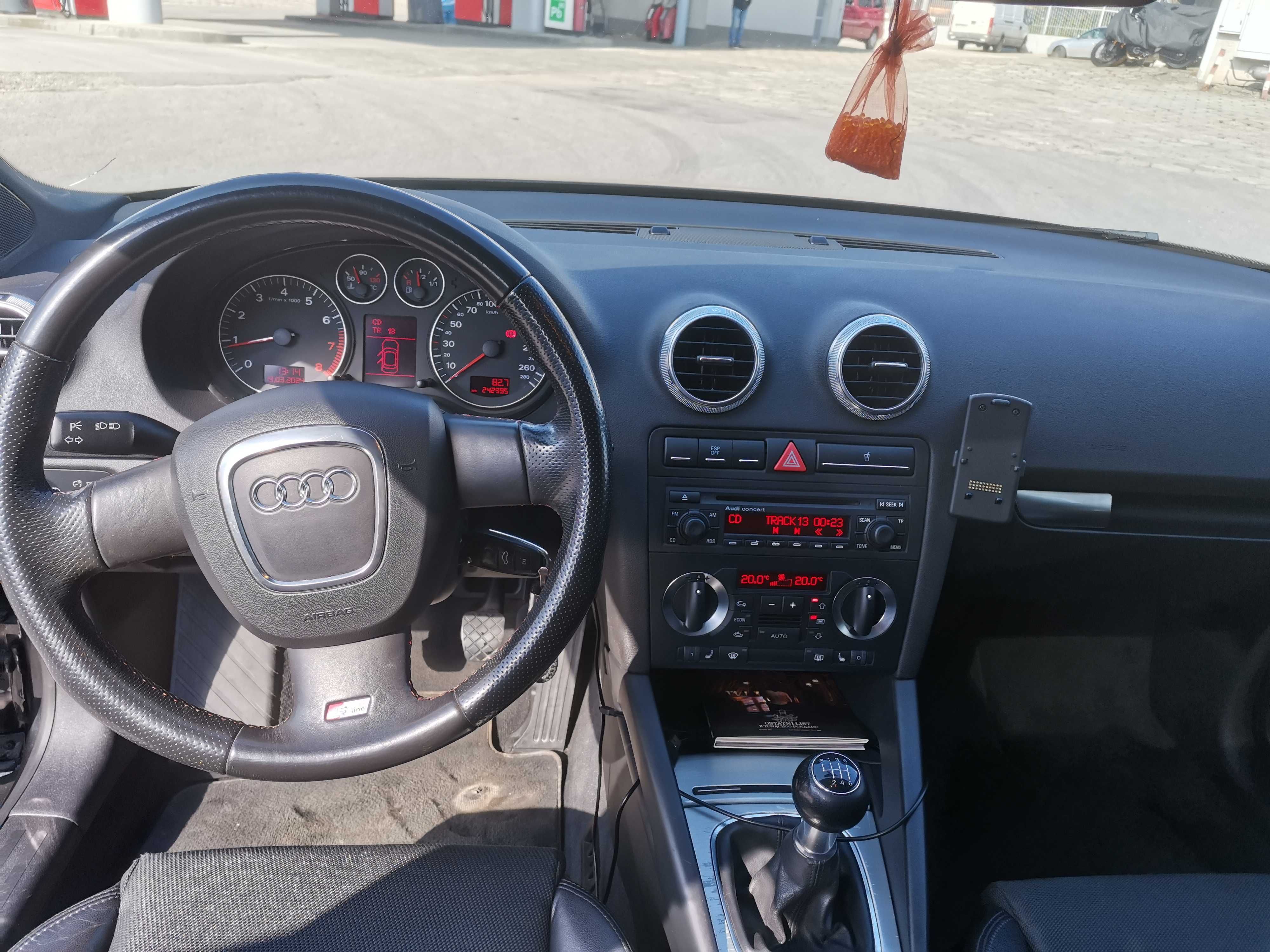 Audi A3 8P 2.0 TFSI Quattro BWA Dobrze Utrzymana, Bez Korozji