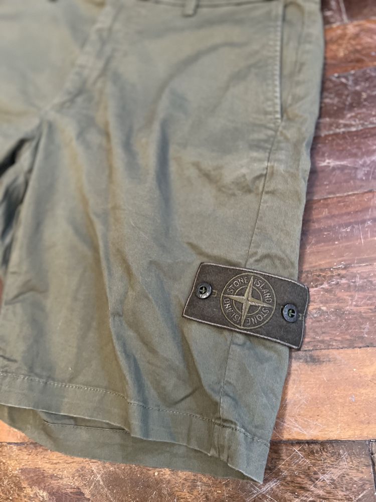 Шорты котон хлопок Stone Island оригинал без нюансов размер M