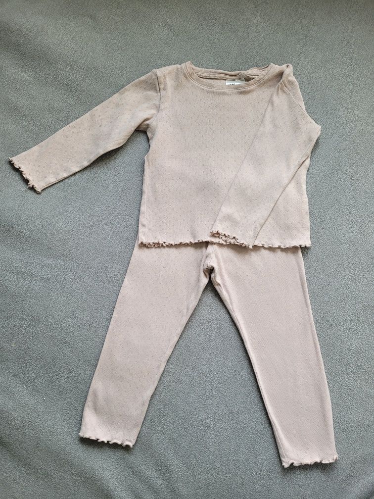 Piżama dwuczęściowa dla dziewczynki rozm 98-104 H&M