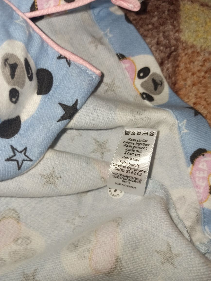 Nowa. Koszula nocna TU Panda r 122/128 (6-8 lat)