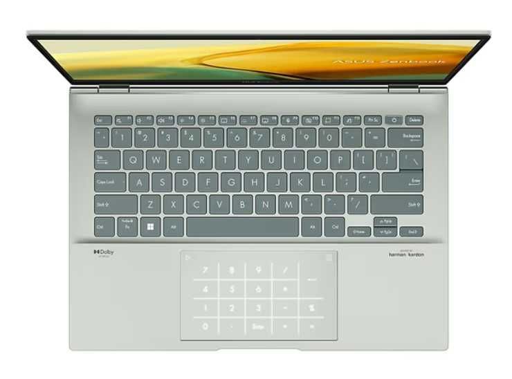 Ноутбук Asus Zenbook 14 UX3402ZA-KP416W Aqua Celadon (б/у)