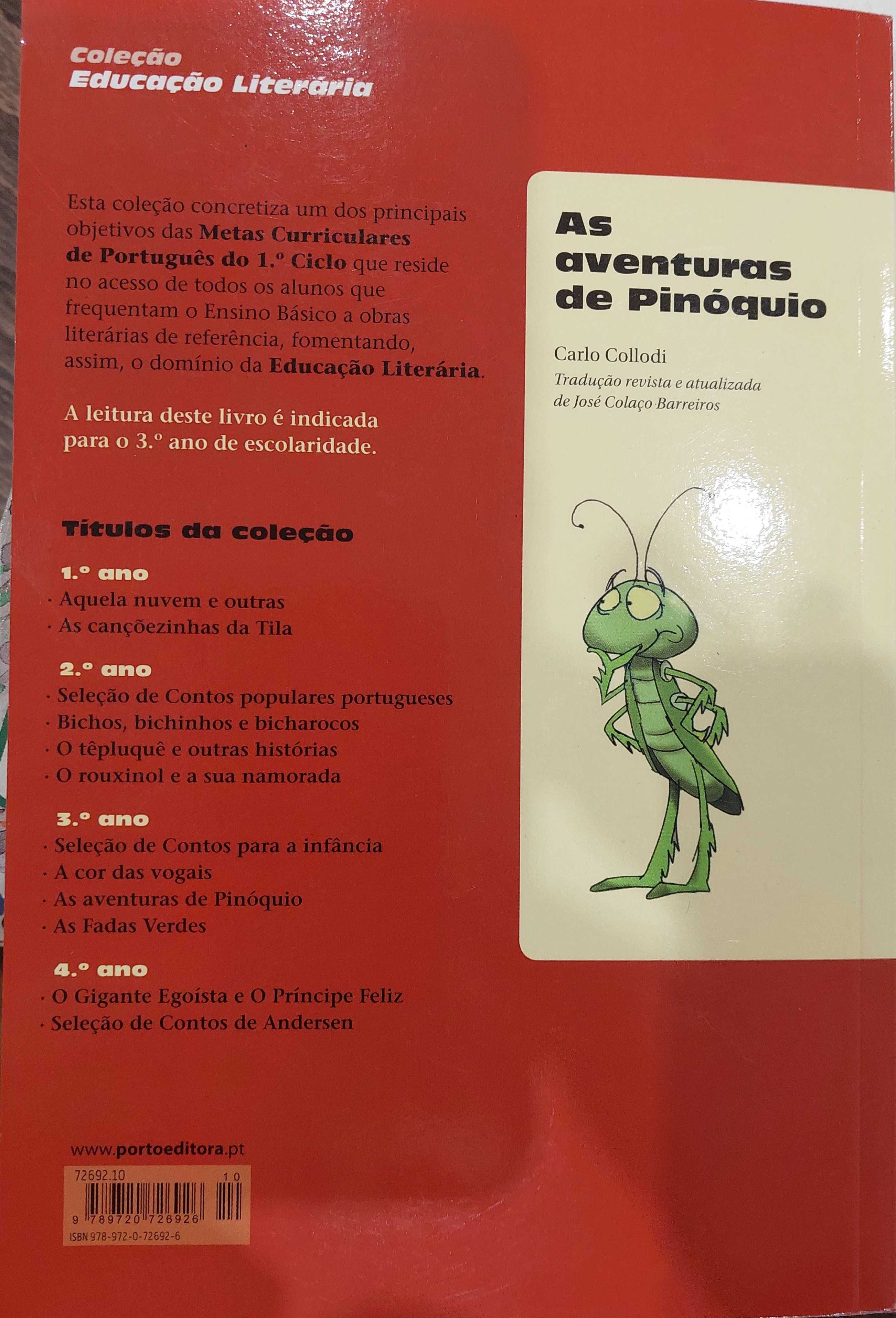 As Aventuras de Pinóquio - Carlo Collodi