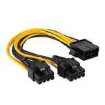 Adapter PCI Express 8-pin / 2x 6+2-pin AK-CA-81