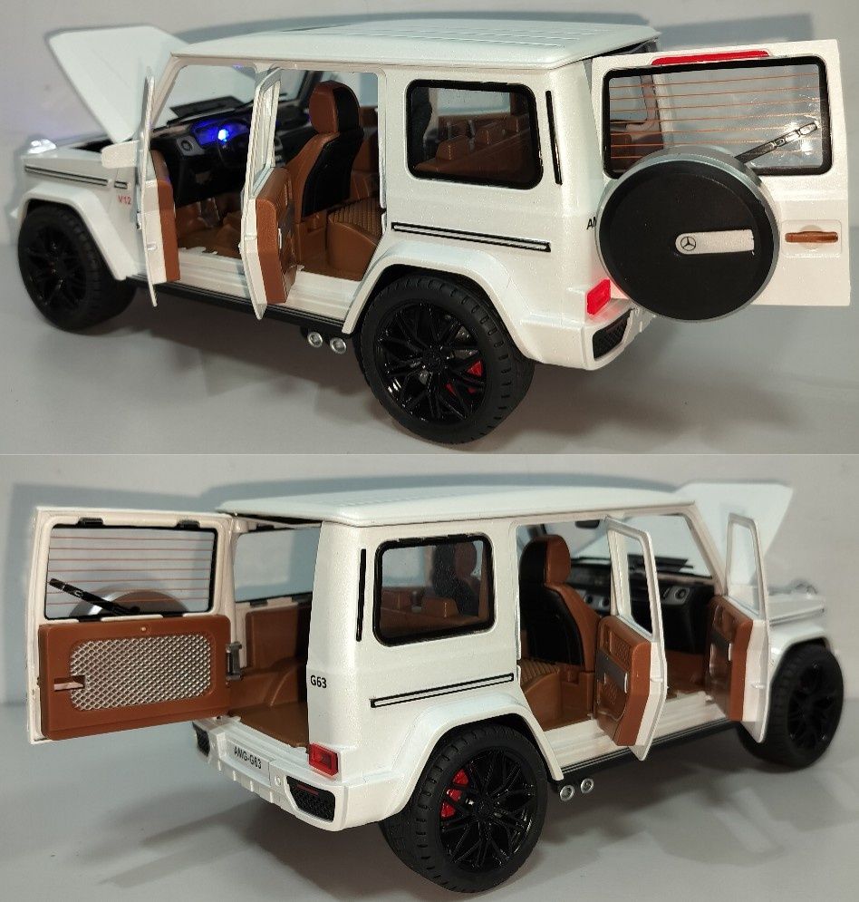 Mercedes-Benz AMG G63 модель 1:18 Металл звук свет