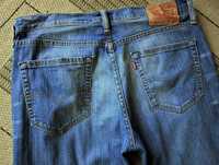 Levis 527 jeans niebieskie