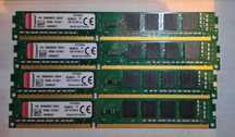 Pamięć ram 4x4GB 1600MHz Kingston niskoprofiliowe