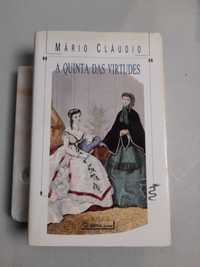 Livro- Ref CxC  - Mário Cláudio - a quinta das virtudes