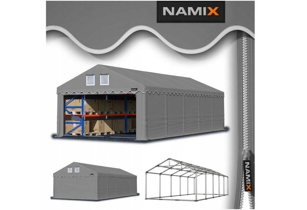 *** PROMOCJA *** Namiot GRAND 6x12m hala magazynowy WZMOCNIONY