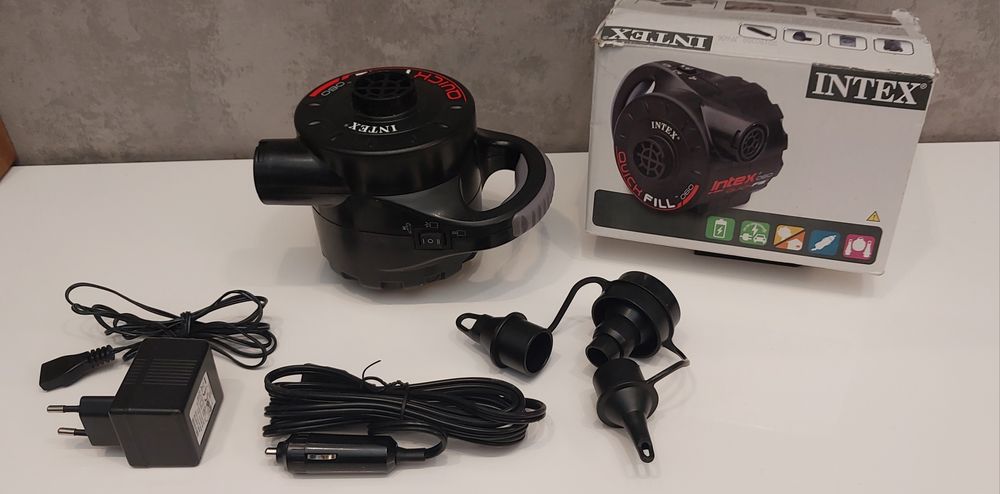 Pompka elektryczna z akumulatorem 220-240 V i 12 V Intex