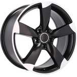4x Felgi 18 Rotor m.in. do AUDI A4 B7 B8 B9 A6 C6 C7 C8 A8 D3 D4 D5 Q5 I II FY 8R S4 - BK217 (IN5069