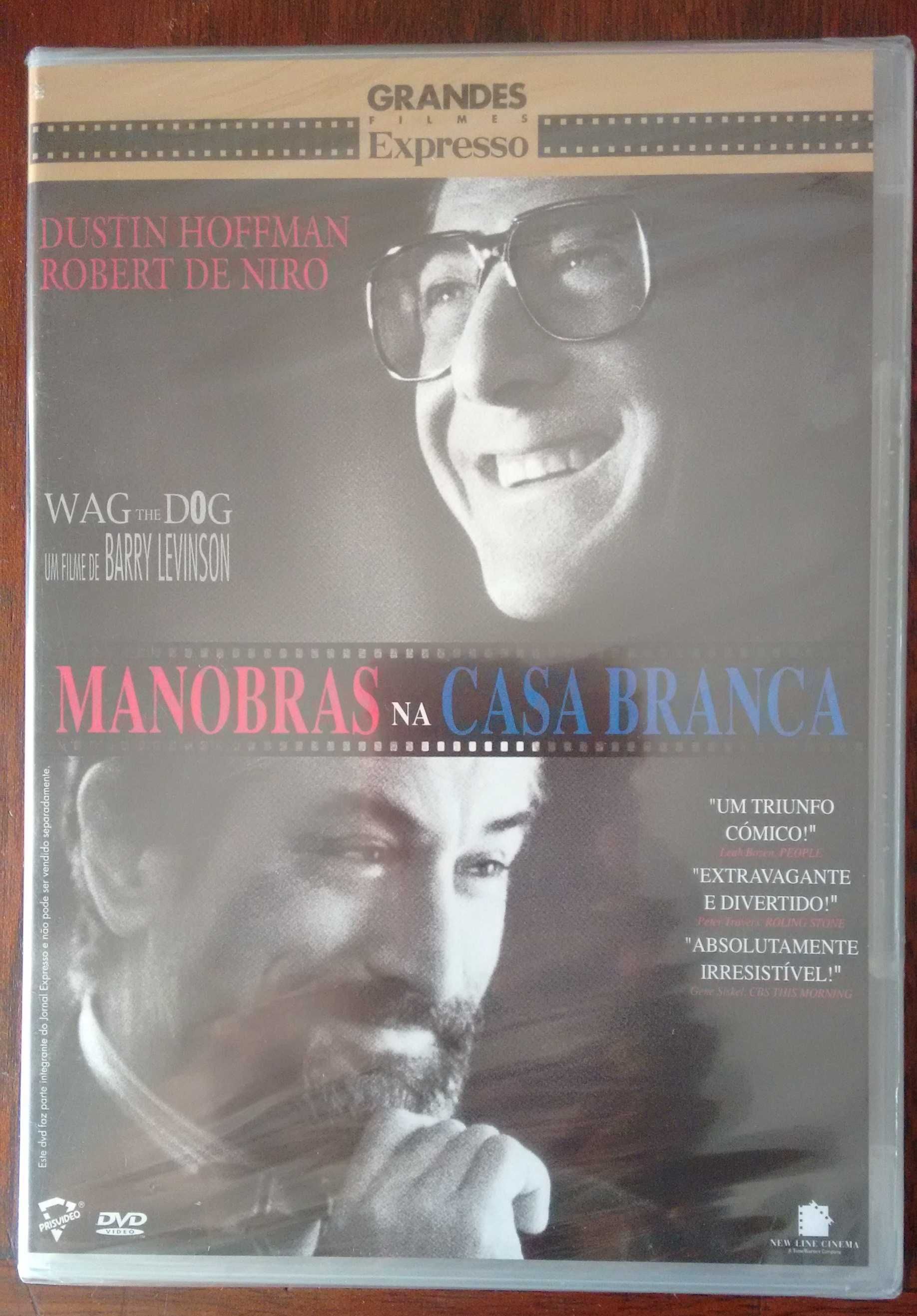 Filme DVD "Manobras na Casa Branca" (Selado)