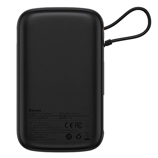 Baseus Qpow Digital Display powerbank z szybkim ładowaniem 10000mAh 22