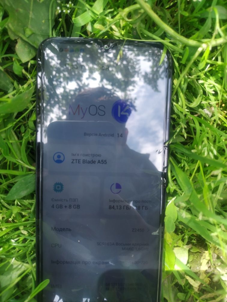 ZTE Blade a55 в хорошем состоянии