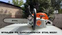 Wynajem Pilarka STIHL 2023 Piła Spalinowa Łańcuchowa Pilarki Piły Pił