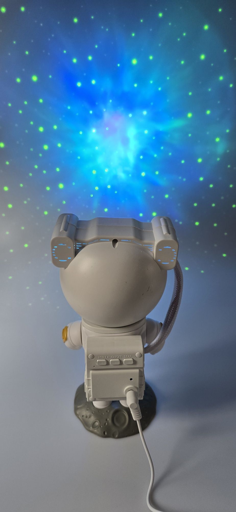 Lampka projektor gwiazd kosmonauta