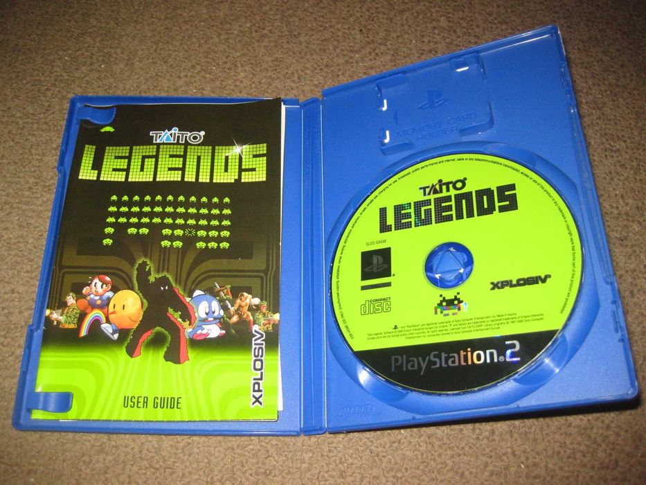 Jogo "Taito Legends" para PS2/Completo!