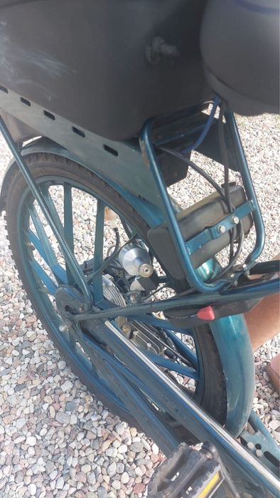 Rower z silnikiem spalinowym Sachs 301a doinwestowany