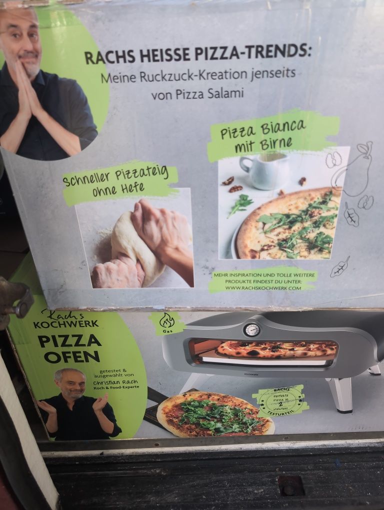 Piec do pizzy gazowy nowy