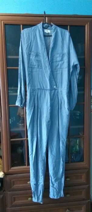 Джинсовый комбинезон брючный комбез джисовый noa noa