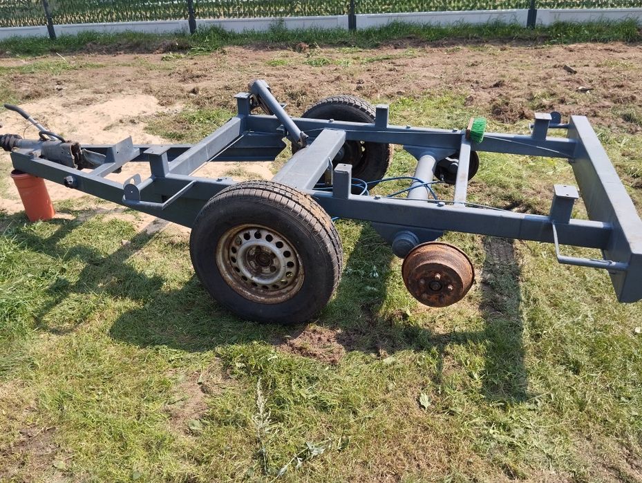 Przyczepa tandem, osie knott laweta pod minimoparke