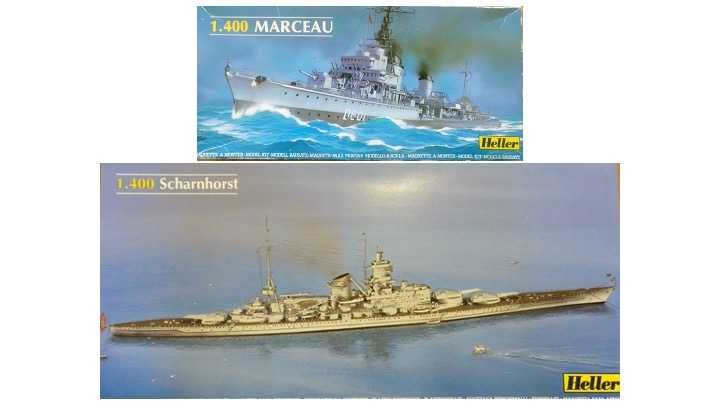 Kits Navios escalas diversas-Heller, Revell, Tamiya, HobbyB, Mirage H