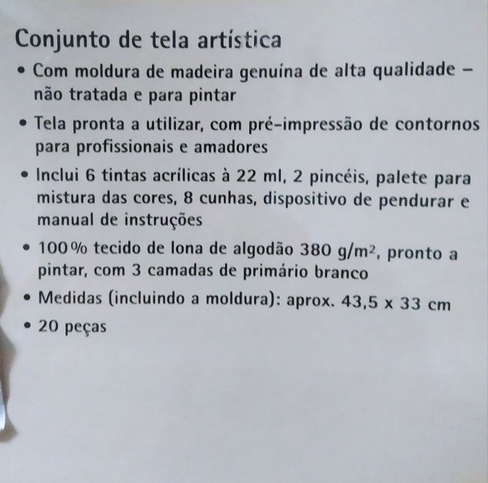 KIT Pintura Completo Novo