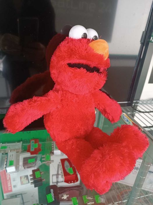 Peluche Rua Sésamo Elmo 37cm(new version 2025)