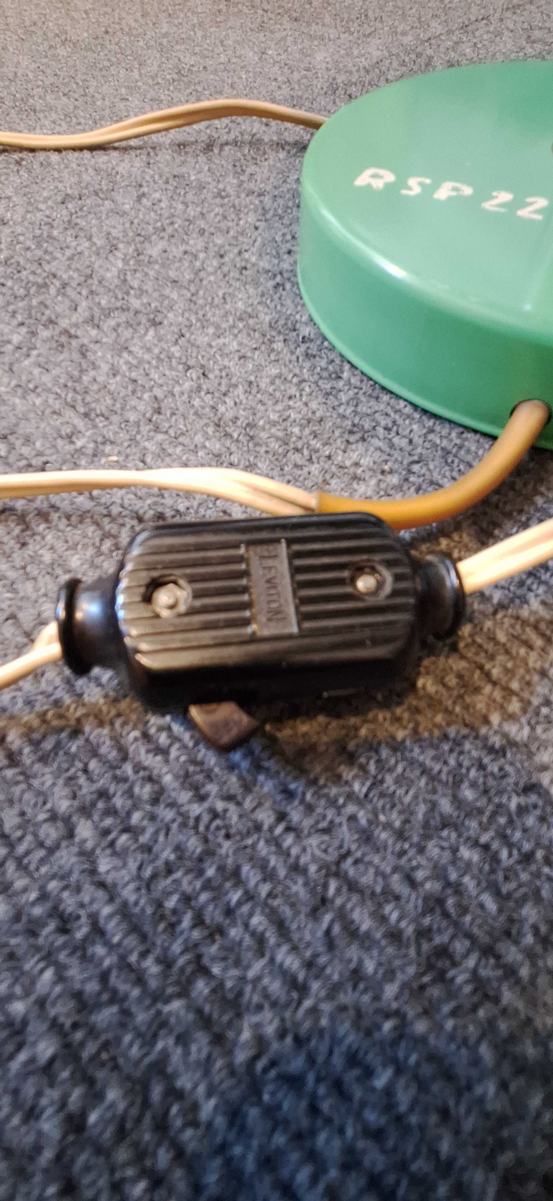 Lampa ZAOS ST-2 na biurko lub nocna PRL lata 70