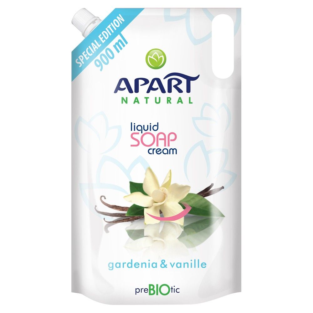 Apart Refill kremowe mydło w płynie Gardenia & Vanille 900ml