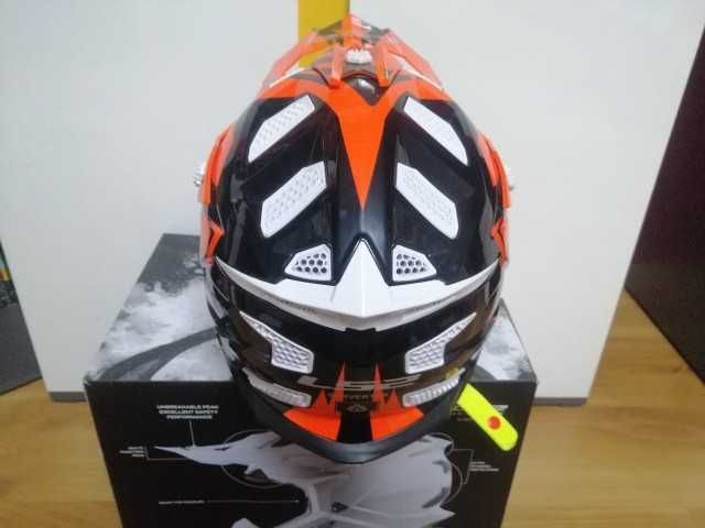 Kask na crossa firmy LS2 MX470 NOWY