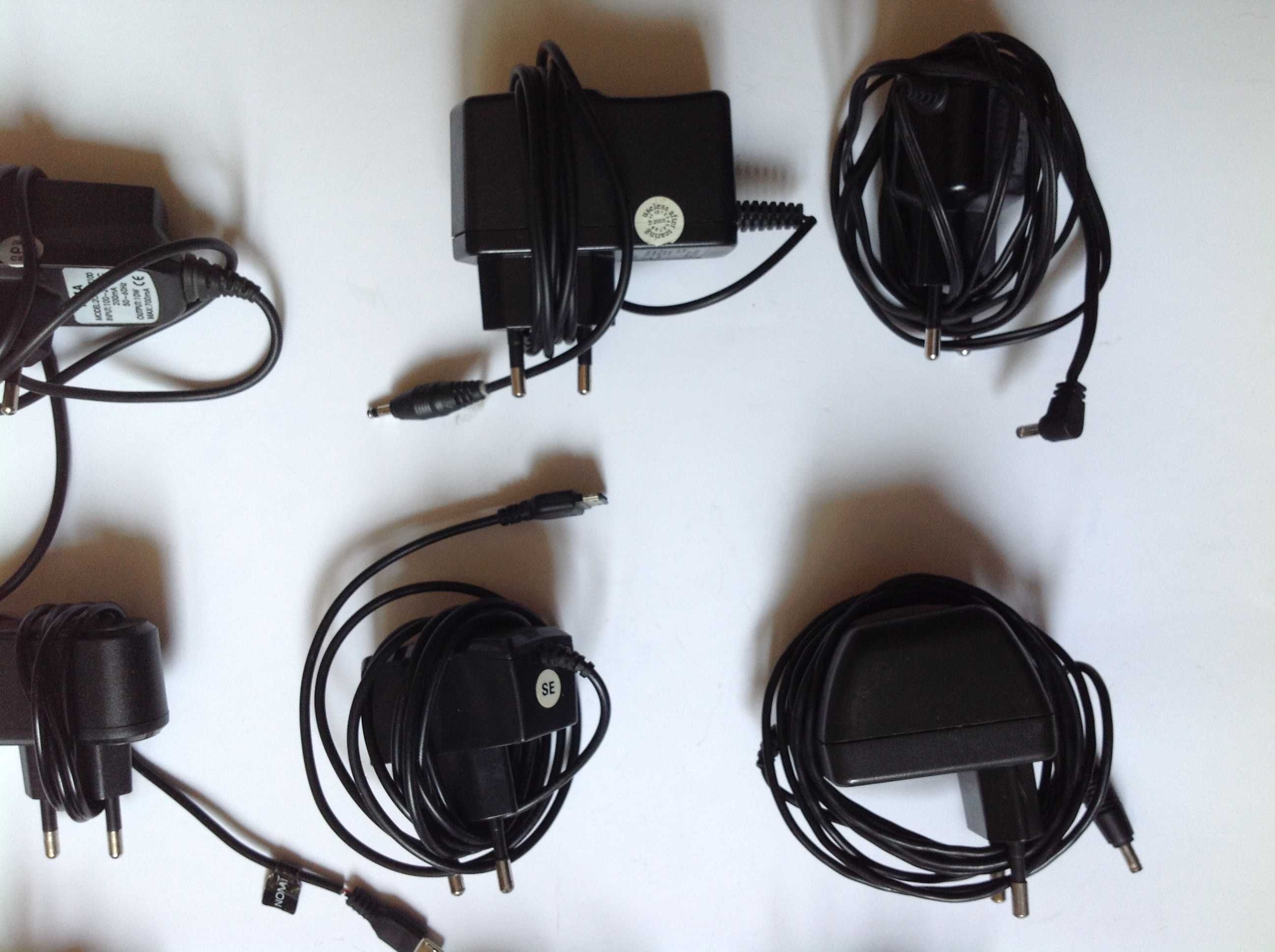 Зарядные устройства 12шт Nokia Philips Samsung Benq-Siemens Mot C55