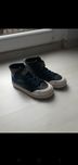 Buty ocieplane kazaki botki na zimę Black panter h&m