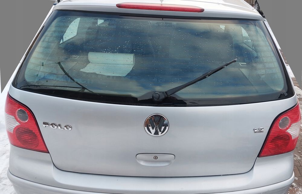 klapa tył tylna bagażnika vw polo 9n la7w komplet