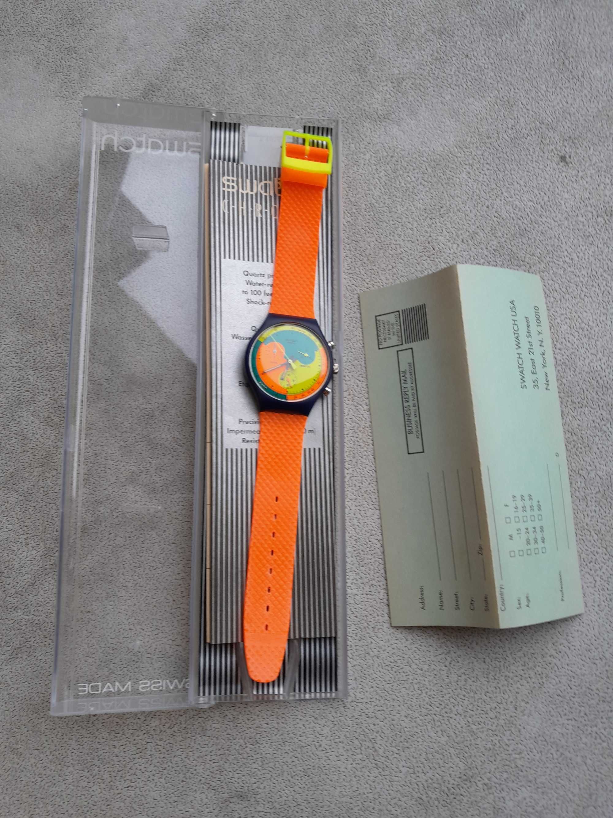 Swatch Chrono SIGNAL FLAG SCN101