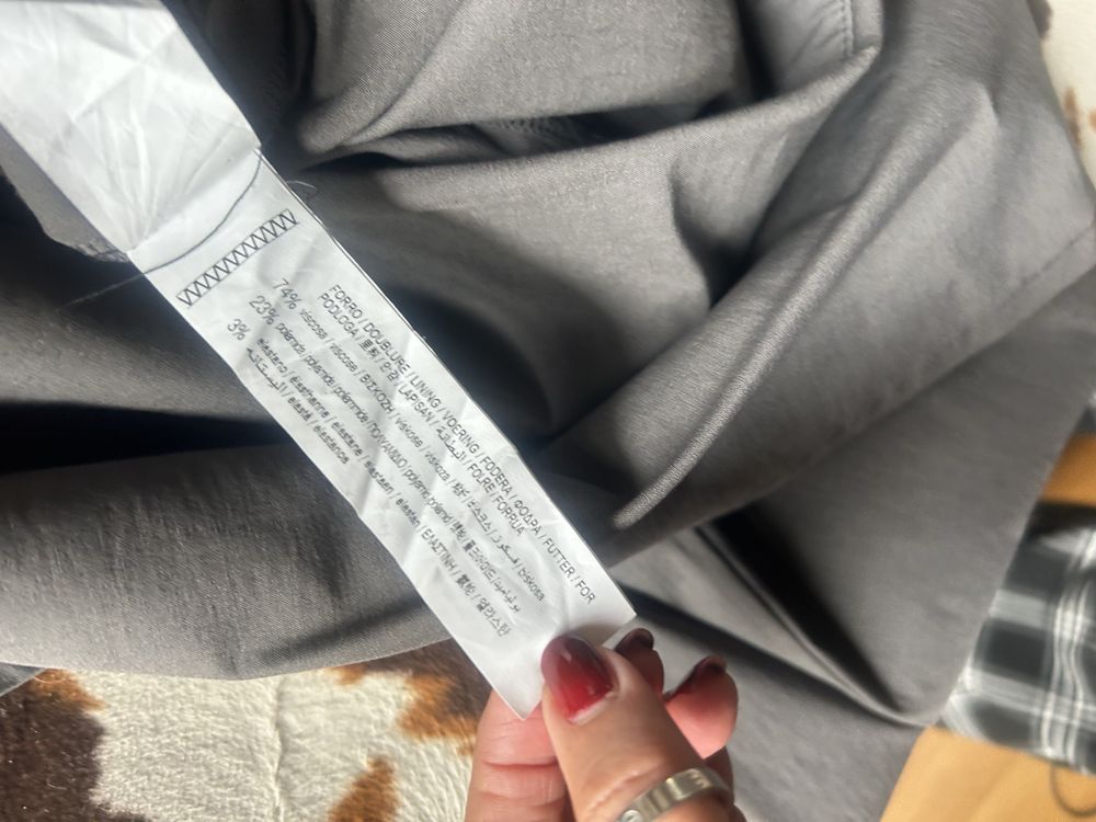 Calças flare com saia Pull&Bear