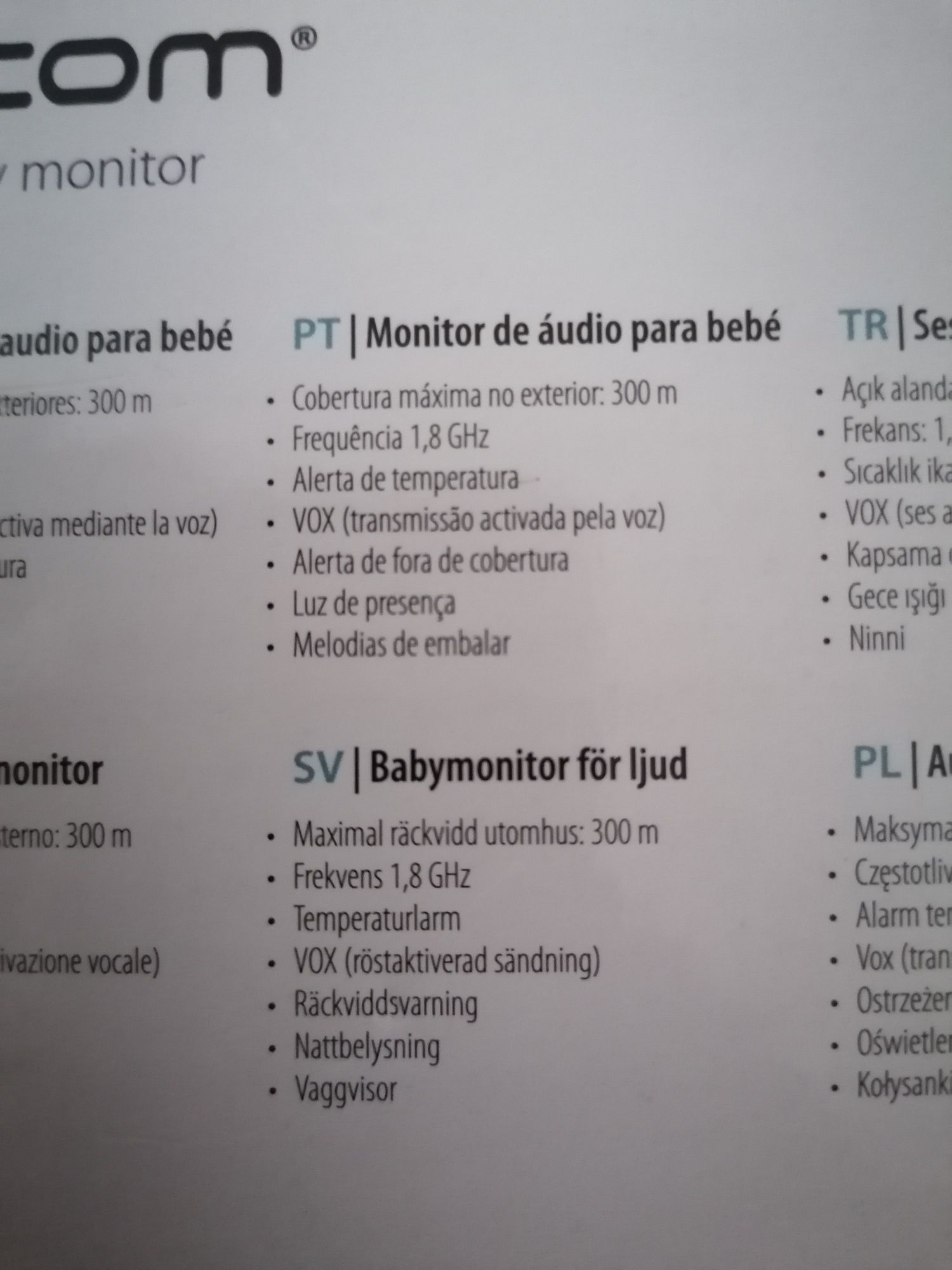 Intercomunicadores de bebé