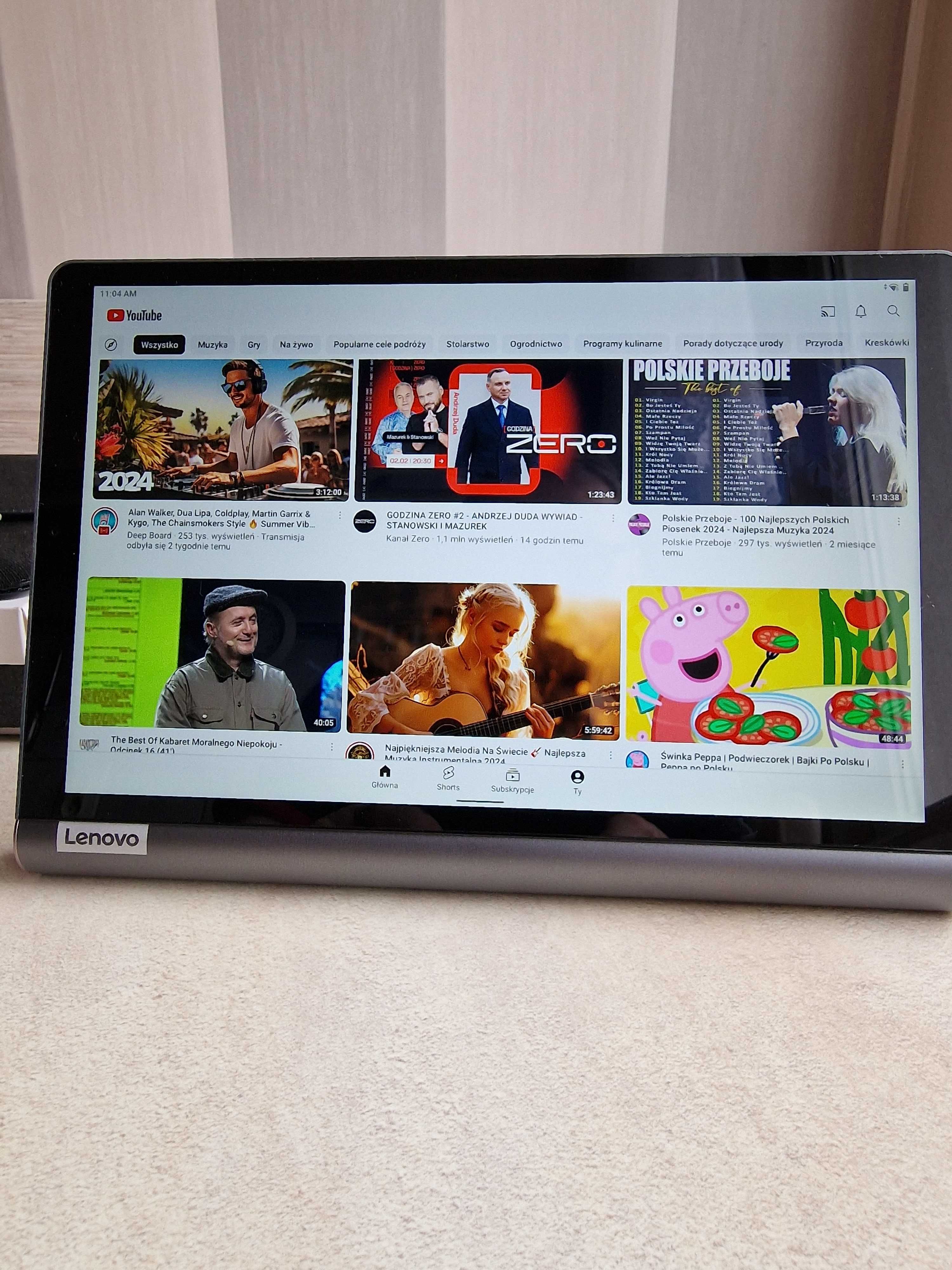 Tablet LENOVO YT-x705L 4G LTE  ETUI  IGŁA stan idealny