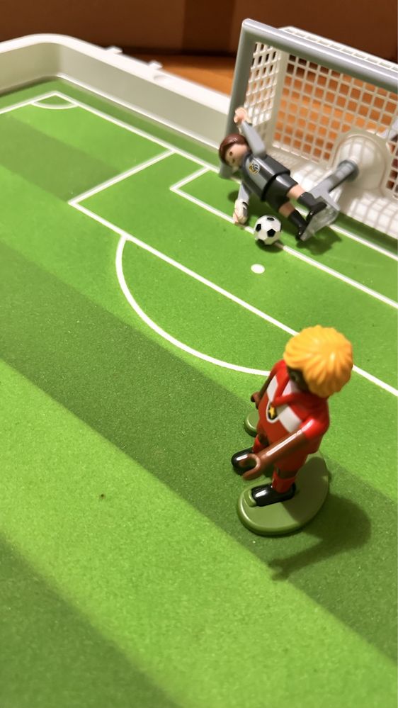 Campo de futebol playmobil